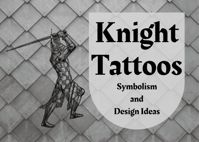 Learn about the symbols and meanings associated with tattoos of knights, and browse some tattoo photos for inspiration.