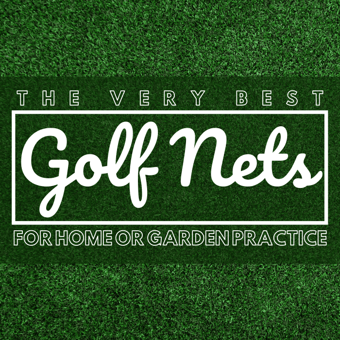 Setting up a practice net at home, in the garage, or in your backyard is a great way to improve your game when you're off the links.