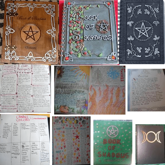 Your Book of Shadows can be simple or very decorative. Pictures and drawings are great to help you remember and to add a personal touch and energy to your Book of Shadows.