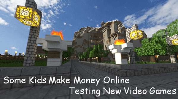 You don't need much to be a video game tester. 