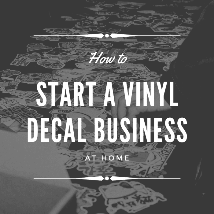 How to Work at Home Making Vinyl Decals ToughNickel