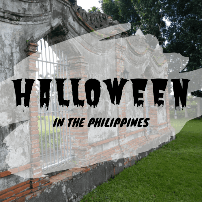 Halloween celebrations in the Philippines don't look very similar to those in the West, but they're just as much fun.