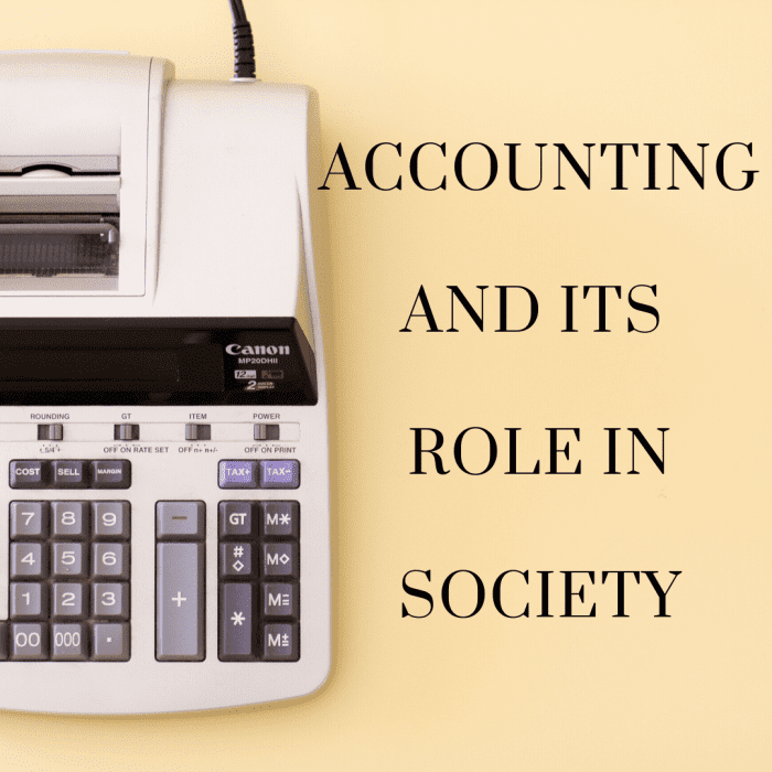 Accounting And Its Role In Society ToughNickel