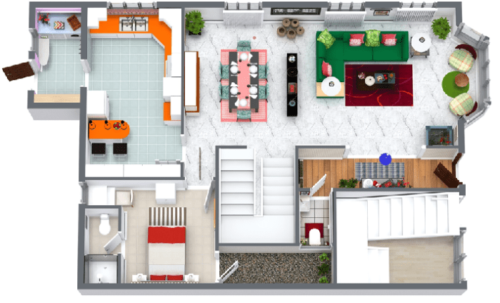 Providing interior design services involves explicit communication of ideas and effective implementation of instructions in a technical professional manner, through the use of detailed drawings, specifications, schedules, and mood boards.