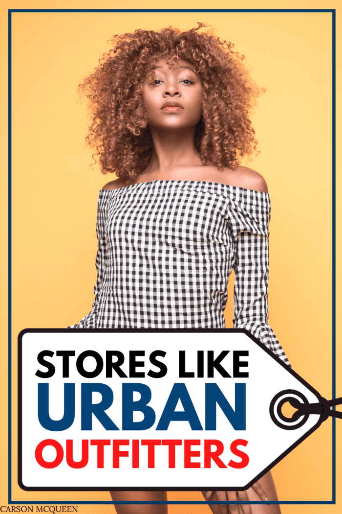 Urban Outfitters is great for finding unique, stylish clothes, and these stores are no different.