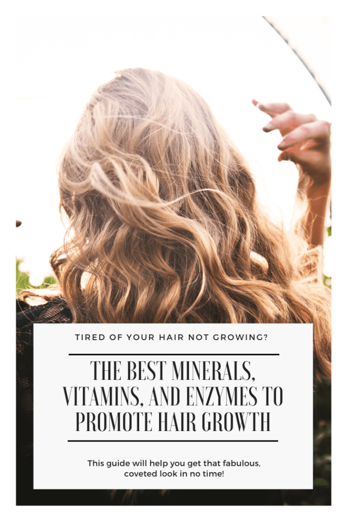 Worried about hair loss or thinning? I will teach you how to naturally promote growth by using vitamins, minerals, and enzymes.