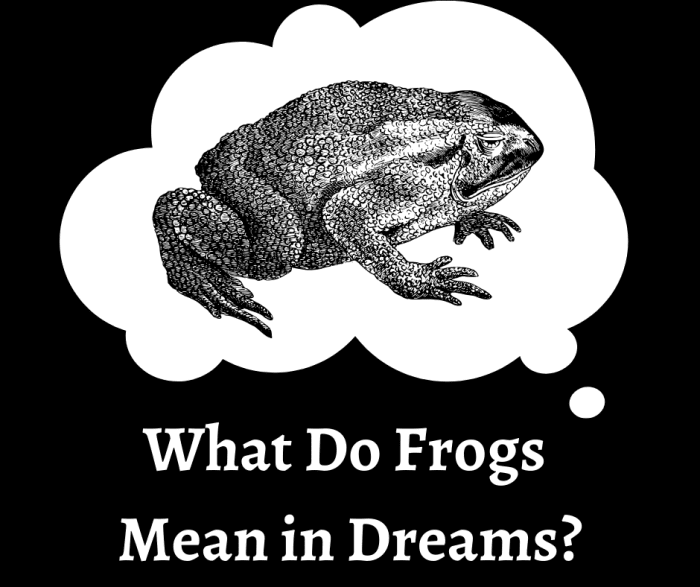 What Do Frogs Mean in Dreams? Exemplore