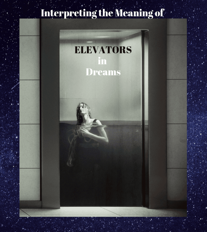 Elevator dreams can mean so many things!
