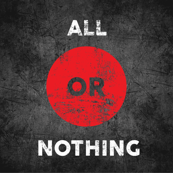 Do you struggle with thinking about things categorically? Here's how to break the "all or nothing" mindset.