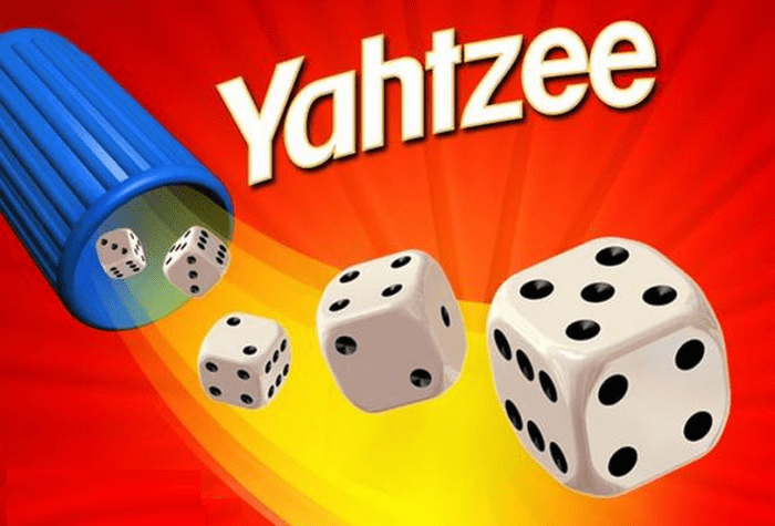 In 1956, yahtzee—a dice game made by Milton Bradley—was all the rage. CardGames.io tells us that “The objective of YAHTZEE is to get as many points as possible by rolling five dice and getting certain combinations of dice.”