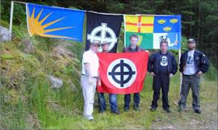 Their self-proclaimed 'Teutonic warrior' ethos instantly left them when confronted by anti-fascists.