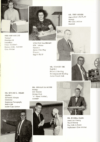Typing Teacher Ms. Kottke is upper left. Ms. MacCready is second from left.