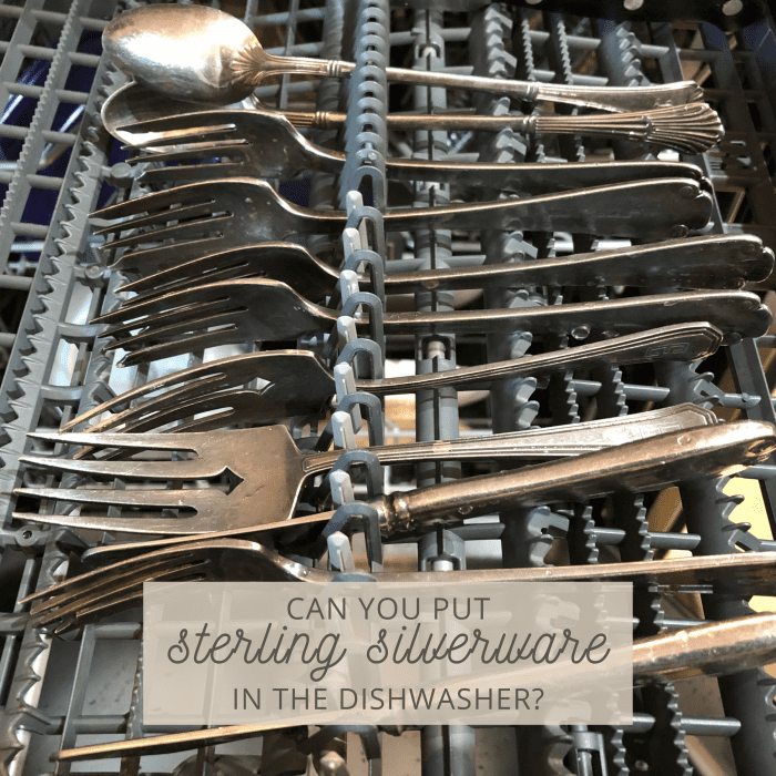 Can You Wash Sterling Silver or Silverware in the Dishwasher? Dengarden