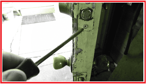 Most deadbolt locks are installed with Phillips screws. Anyone who can work a Phillips screwdriver can install a deadbolt lock.