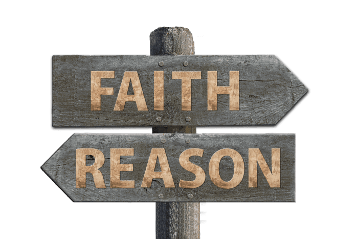 Religion and science, faith and reason are not diametrically opposed to each other.
