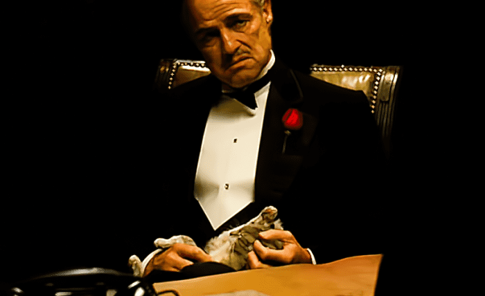 Brando delivers one of the best performances of his acclaimed career in the timeless gangster classic 'The Godfather'