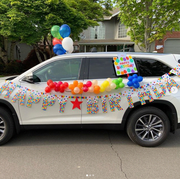 Entire page on their website is dedicated to drive-by birthday party and parade ideas (also listed under social distancing