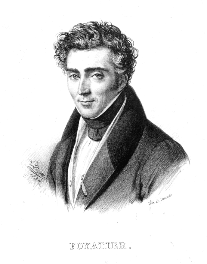 Portrait of Denis Foyatier by Dupré L.