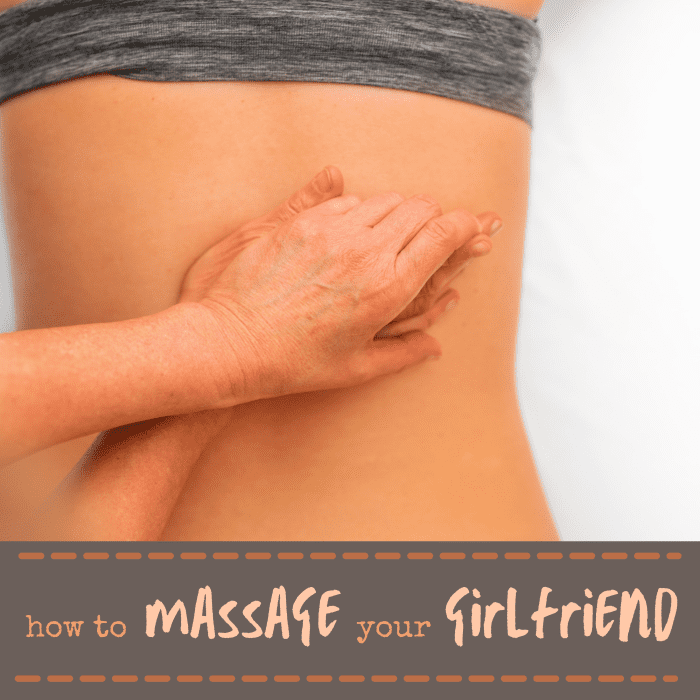Find out how quick and easy it is to massage your girl and make her feel totally relaxed and de-stressed.