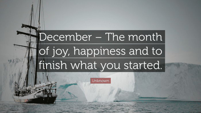 Best 93 Inspirational December Quotes To Inspire A Fresh Start Every ...