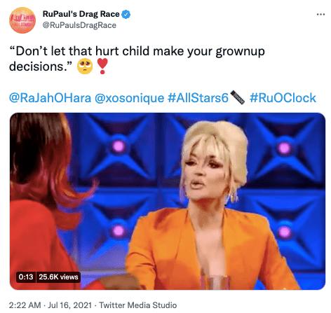 Kylie Sonique Love shares an incredible piece of advice on not letting childhood trauma dictate your adult life.
