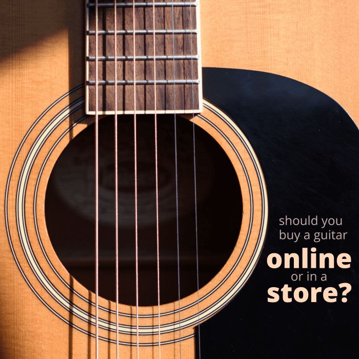 Should You Buy a Guitar Online or From a Store? Spinditty