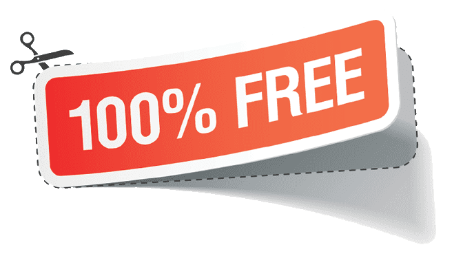 Both "100%" and "Free" are strong, attention-getting words to use in your advertising copy - if you can do so honestly!