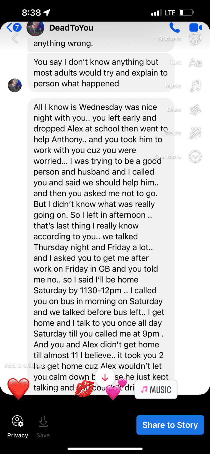 We had ten days that my husbabd was so proud of. He had been learning what happy was and hadn’t been trying to verbally attack anyone for now reason. His face was so happy and I had to let my guard down because I was so proud of him. It was HUGE❤️