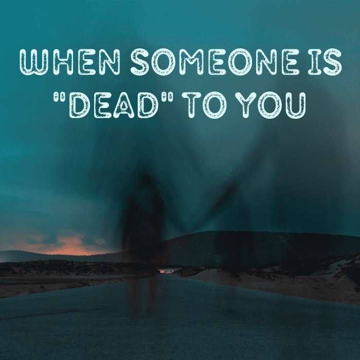 Sometimes, you can't see any way to repair a relationship, and you decide to cut all contact with that person.