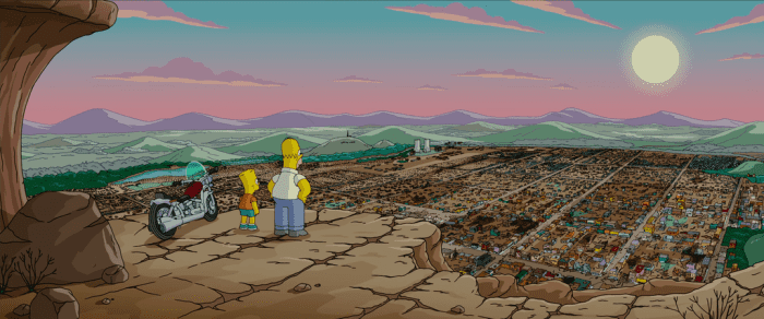 The big screen allows plenty of detail and scope for the film, allowing the animators to really go to town. It looks brilliant.