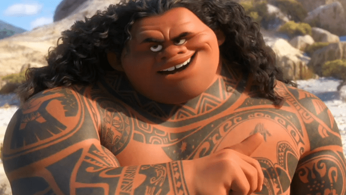 The role of Maui allows Johnson's natural charm and charisma to shine through, turning him into one of the more enjoyable characters we've seen in recent Disney outings.