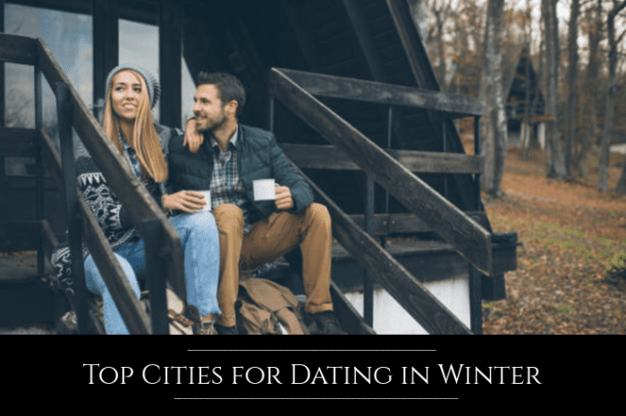 When the weather gets cold, people tend to look a little harder for someone they can cuddle up with on the couch. Certain cities inspire more romance than others.