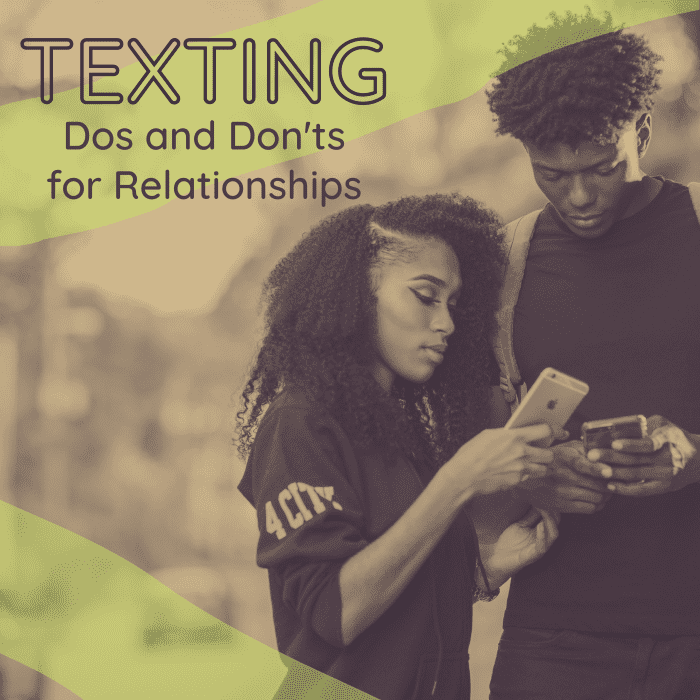 How long should you wait before you text back? Check out these dos and don'ts for texting while dating or in a relationship!