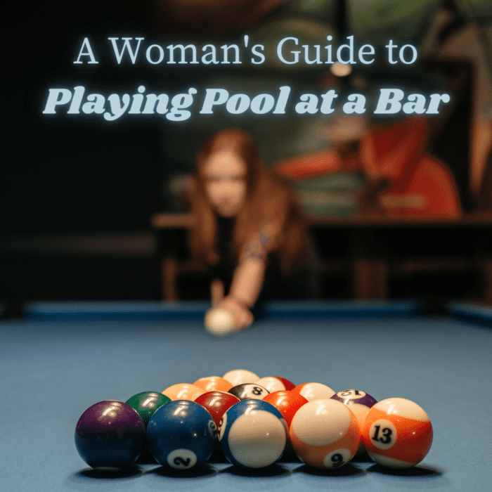 8 Ball at a Billiards Bar Rules for Female Pool Players HobbyLark