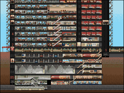 Sure this model looks nice, but there are a number of issues here to upset your residents. Your more functional tower will not look this pretty.