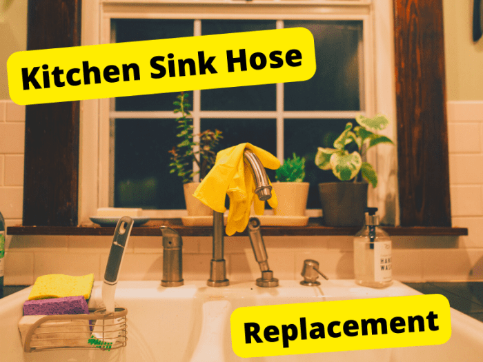 instructions replacing kitchen sink spray nozzle