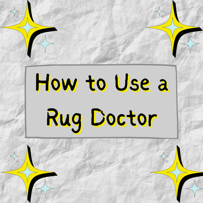How to Use a Rug Doctor Steam Cleaner Dengarden
