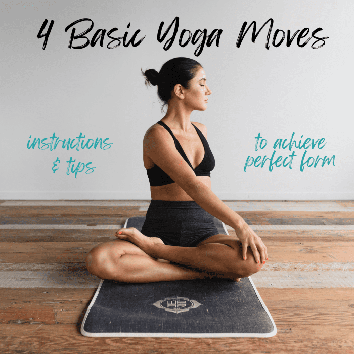 4 Basic Yoga Poses With Instructions - CalorieBee