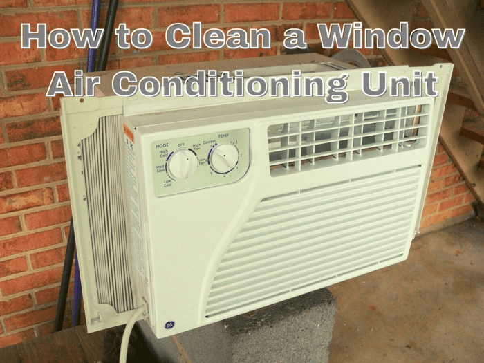 How to Clean a Window Air Conditioning Unit Dengarden