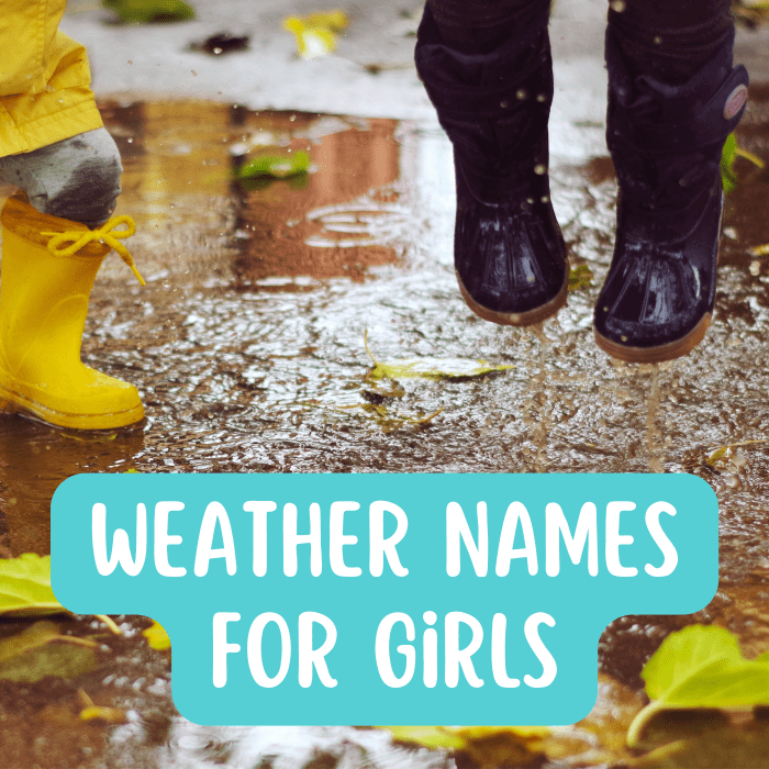 Do you want your daughter's name to reflect your love of the rain, snow, sun, or other weather phenomena? Try a name from this list!