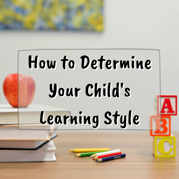 Read on to learn how to determine your child's learning style. This will help you understand their needs and teach them better.
