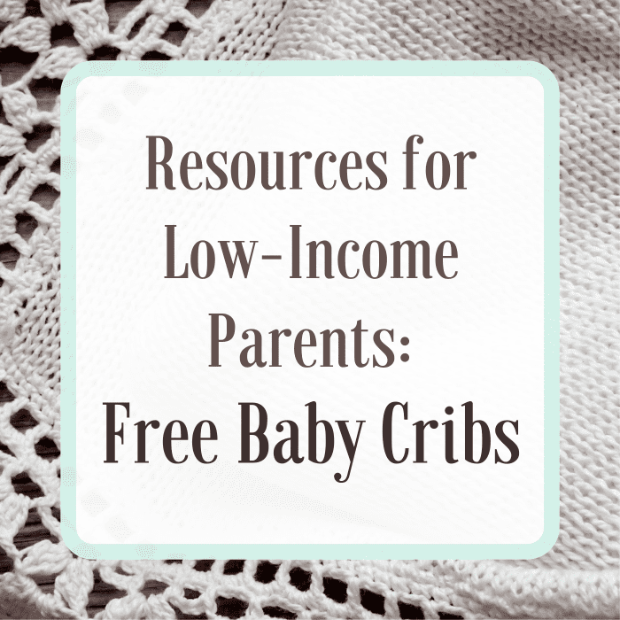 Many non-profits and health agencies across the United States offer free cribs to qualifying low-income parents, often in partnership with Cribs for Kids.