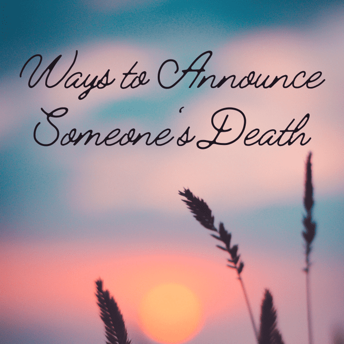 Ways To Say Someone Has Died PairedLife