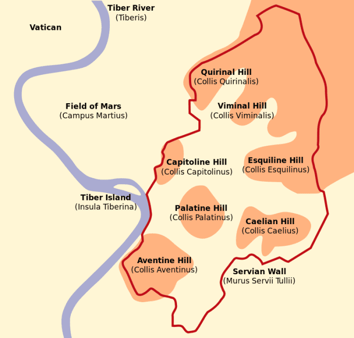 Capitoline Hill is one of the Seven Hills of Rome and was Jupiter's seat of power.