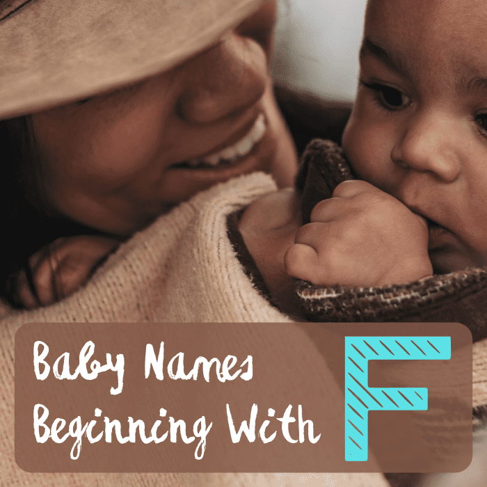 The letter F is an uncommon first letter for first names. Find a unique F name for your baby on this list!