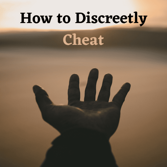 Don't Get Caught Cheating 6 Simple Steps to Hide Your Tracks PairedLife