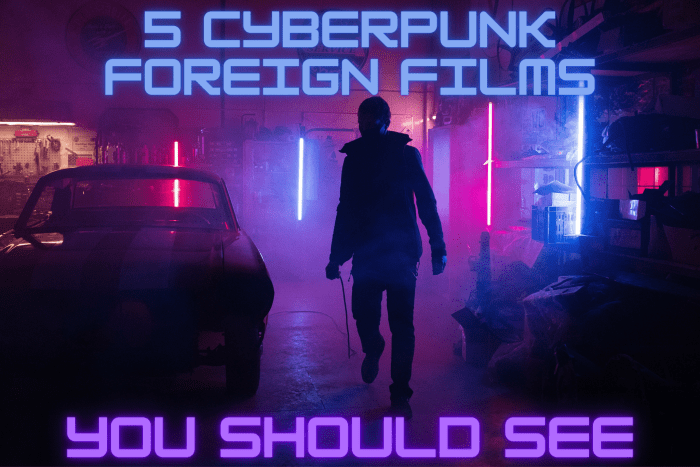 Cyberpunk is a popular genre, but sometimes the foreign films can be overlooked in favor of American films. Here's a list of 5 foreign films in the cyberpunk genre you should see.