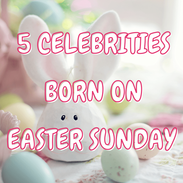 This article is about celebrities born on Easter Sunday, including Emma Watson