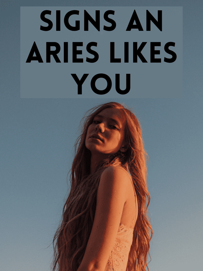 Aries are known for their fiery and intense personalities, so it's not too hard to figure out if they like you.