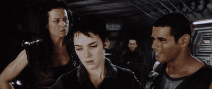 Ryder (centre) is hopelessly miscast and feels so out of place that her appearance is hard to take seriously. Why is she here?